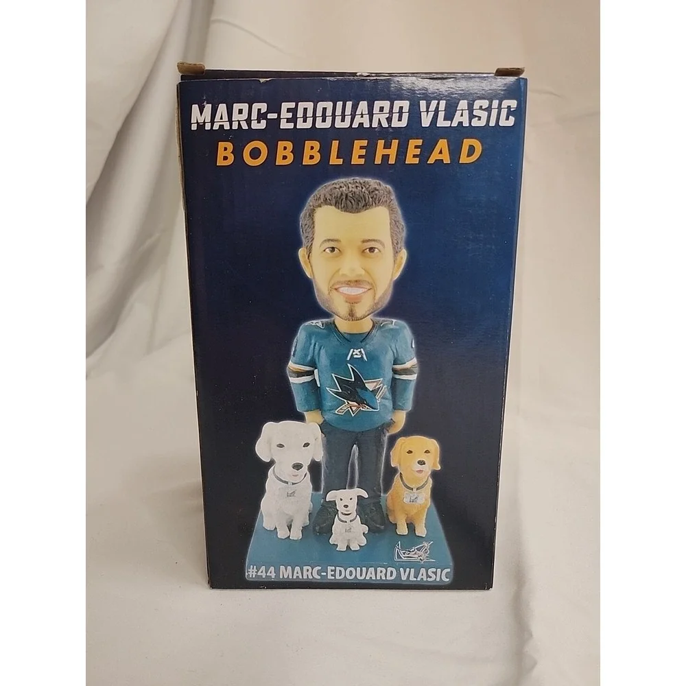 Marc Edouard Vlasic‎ Ice Hockey Dogs #44 Defense Man Bobblehead San Jose Sharks